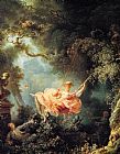 The Swing 1767 by Jean Fragonard